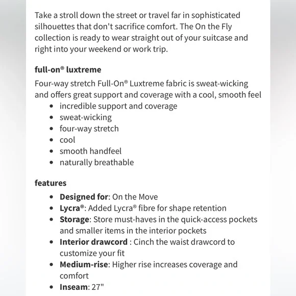 Lululemon On The Fly Pant *28" Heathered Black Lounge Jogger Pants Women’s 4 - Picture 14 of 14